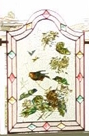 Jeanne Rossignol's stained glass